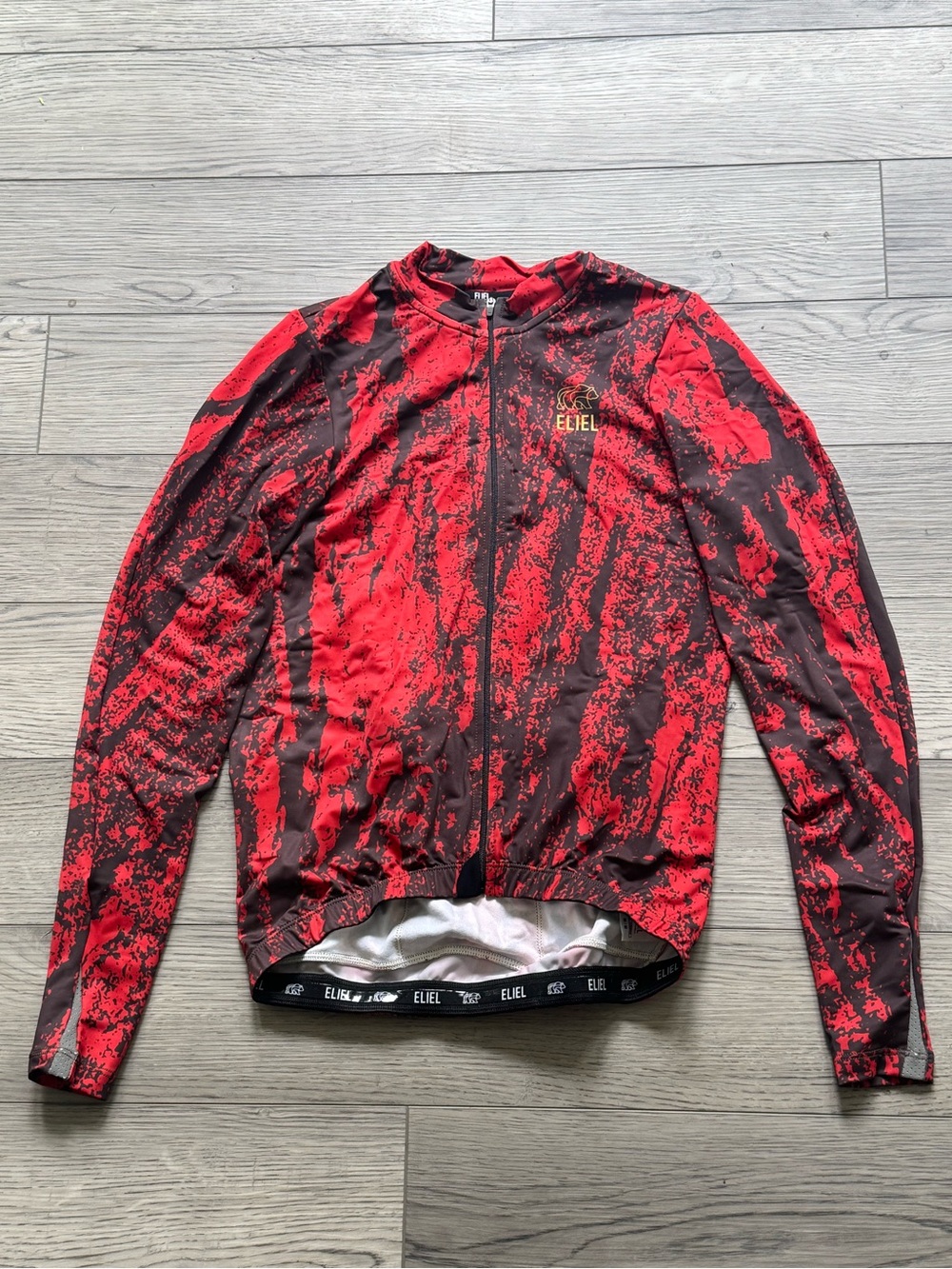 NEW Eliel Men’s Medium Marin T1 Long Sleeve Cycling Jersey